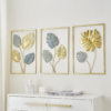 Golden Leaf Wall Stickers Decor
