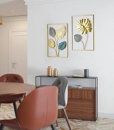 Golden Leaf Wall Stickers Decor