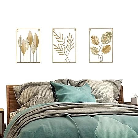 Gold Metal Frame Set Of 3
