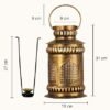 61oQZWfOnRL._SX425_.jpg Metal Antique Decorative T-Light Holder