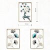 Iron Deer Frame Set Of  3