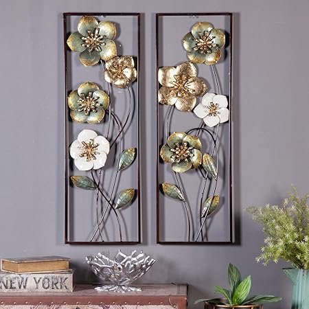 715ps3JpyKL._SY450_.jpg Iron Flower Frame Set Of 2