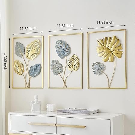 Golden Leaf Wall Stickers Decor