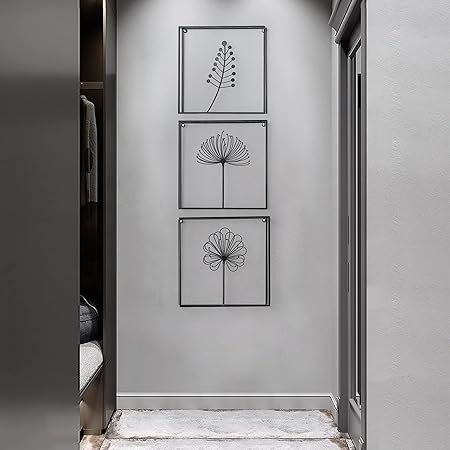 71dbdykckL._SY450_.jpg Iron Flower Frame Set Of 3