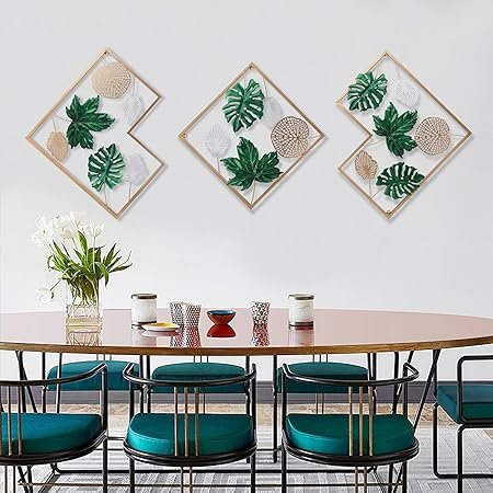 Iron Flower Frame Set  Of 2