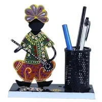 Metal Train Engine Pen Pencil Stand Holder,Table/Desk Organizer for Home & Office (Design -3)