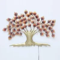 Metal Tree of Life Wall Hanging Decor