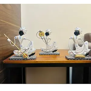 41YofMOEqcL._SX300_SY300_QL70_FMwebp_ (1) Metal Rajasthani Sardar Musicians Item showpiece Decorative Items for Home