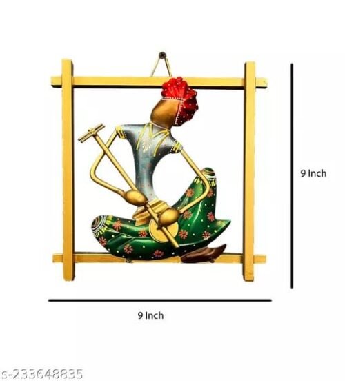 Handmade Rajasthani Musician Showpiece