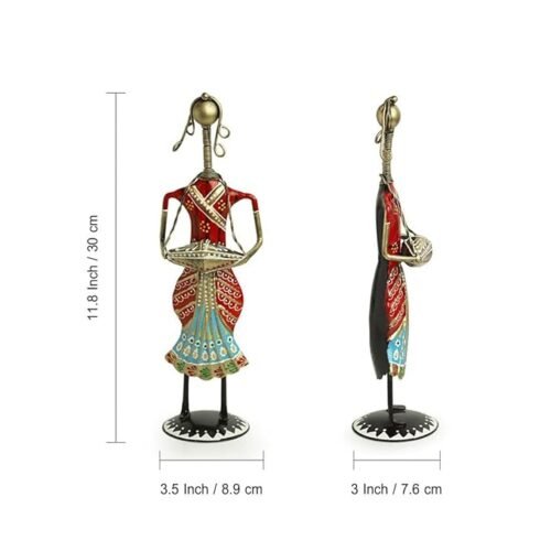 51ih-bPjpDL._SX679_ Metal Dancing Lady Decorative Table Decor