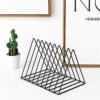 Triangle Iron Desktop Storage Book Rack