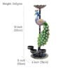 51wLiKXiW0L._SX679_ Metal Antique Peacock T Light Candle