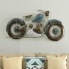 Metal Wall Bullet Bike Wall Hanging Home Decor