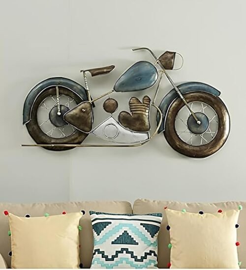 Metal Wall Bullet Bike Wall Hanging Home Decor