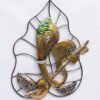 Metal Pan Vinayak Ganesh Decorative Wall Art