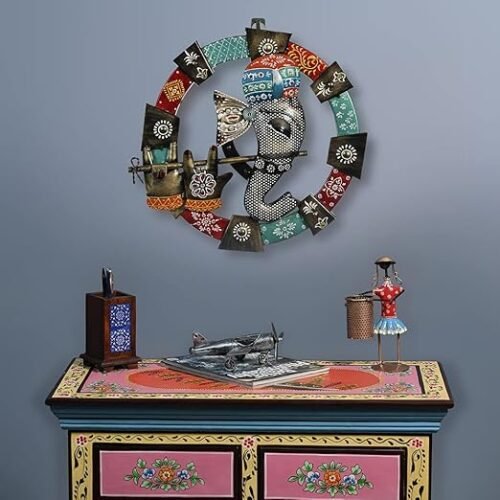 Metal Wall Decor Ganesha Frame For Home