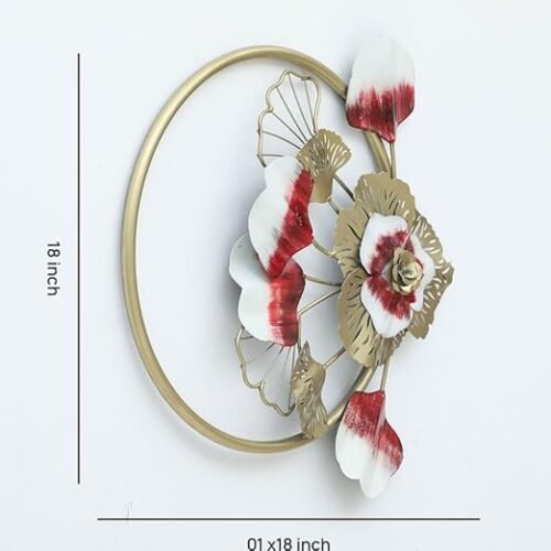 Framing Hub Handcrafted Metal Leaf Wall