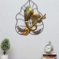 61WCzWqjkkL._SX522_ Metal Pan Vinayak Ganesh Decorative Wall Art