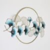 Metal Abstract Leaf Frame Wall Art