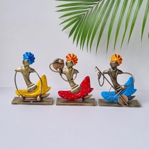 Metal Dancing Lady Decorative Table Decor