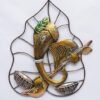 Metal Pan Vinayak Ganesh Decorative Wall Art