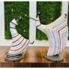 Metal Rajasthani Dancing Lady Decorative Art Showpiece