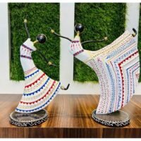 71KQUdyfKcL._SX679_ (1) Metal Rajasthani Dancing Lady Decorative Art Showpiece