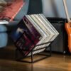 Framing Hub File Holder Organizer Iron Desktop Storage Bookshel