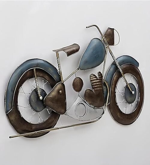 Metal Wall Bullet Bike Wall Hanging Home Decor