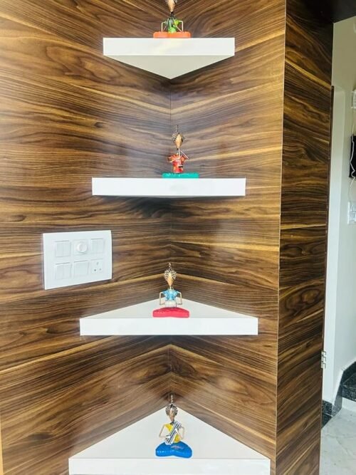 Metal Multicolor Modern Sitting Musician Set of 4 Playing Musical Instrument Idol Handpainted Figurine Showpiece for Home Deco