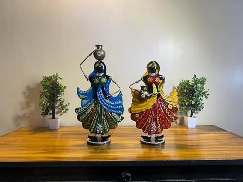 818Yd6TJyCL._SX679_ Metal Dancing Lady Decorative Table Decor