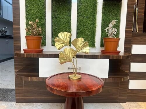 81SHB1Lo3kL._SX679_ Metal Modern Leaf Showpiece for Table Top