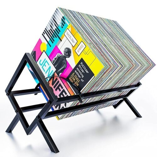 Framing Hub Black File Organizer Iron Desktop Storage Book Rack Bookshelf Magazine Newspaper Holder Art Desktop Organizer Rack
