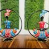 Metal Multicolor Rajasthani Decorative Sardar Musician Showpiece, Table Decorative Items for Home