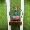 Metal Multicolor Rajasthani Decorative Sardar Musician Showpiece, Table Decorative Items for Home
